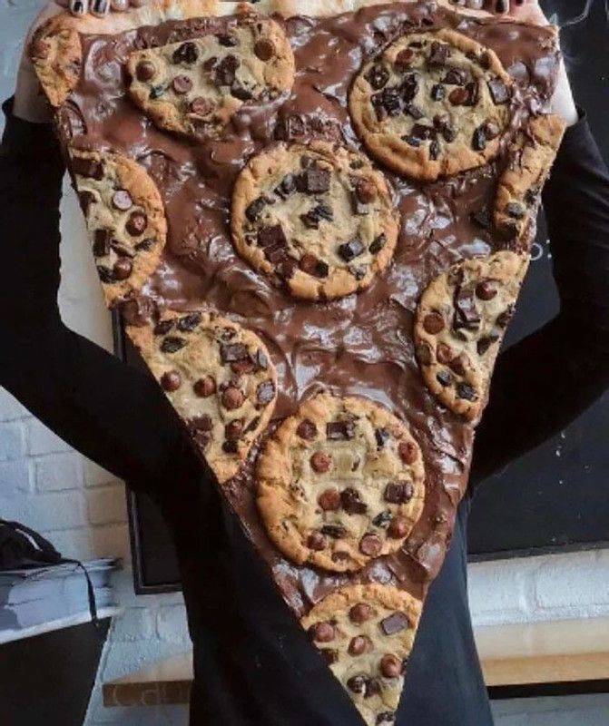 pizza nutella cookies