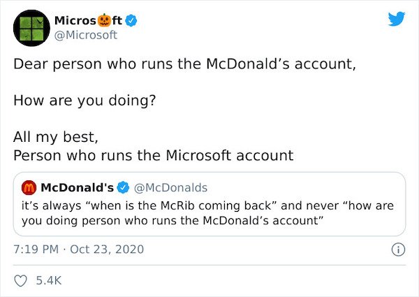 McDonalds Social Media Handler Cries Out For Help.