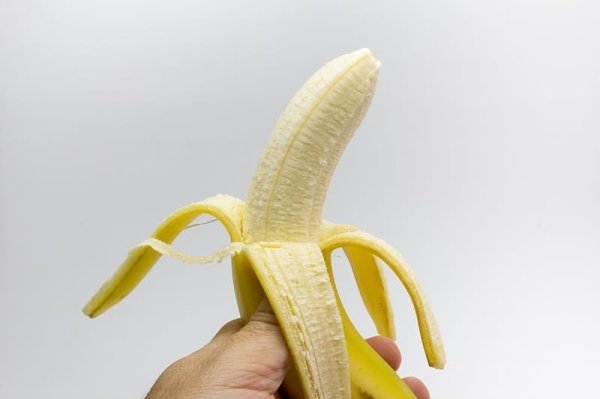 Phloem Bundles:
The long strips on a peeled banana