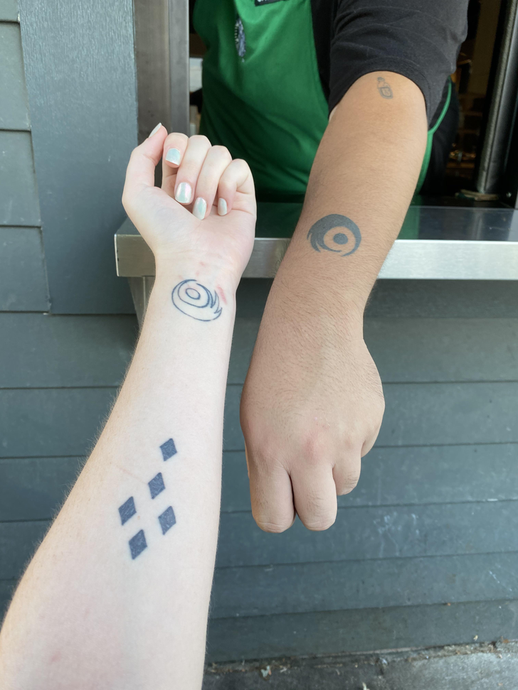 starbucks barista tattoos