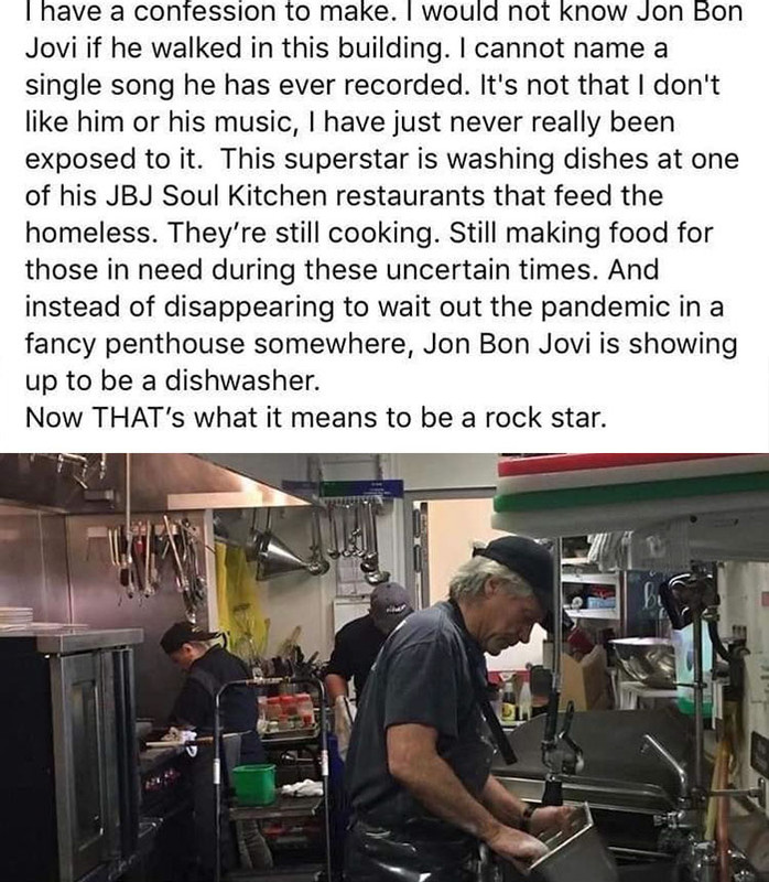 bon jovi dishes - I have a confession to make. I would not know Jon Bon Jovi if he walked in this building. I cannot name a single song he has ever recorded. It's not that I don't him or his music, I have just never really been exposed to it. This superst