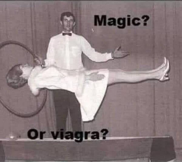 magic or viagra - Magic? Or viagra?