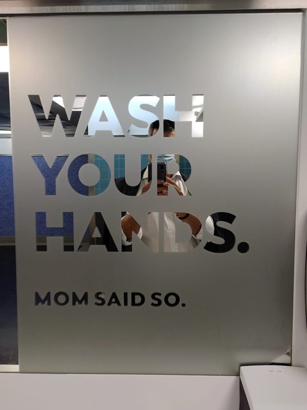 design - Wash Your Hals. Mom Said So.