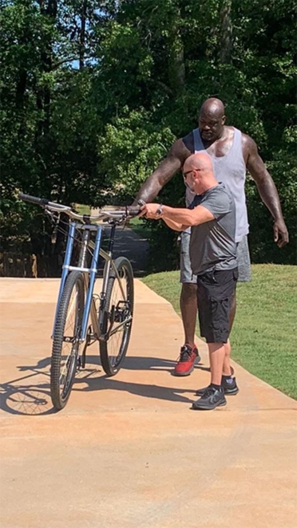 shaquille o neal bike