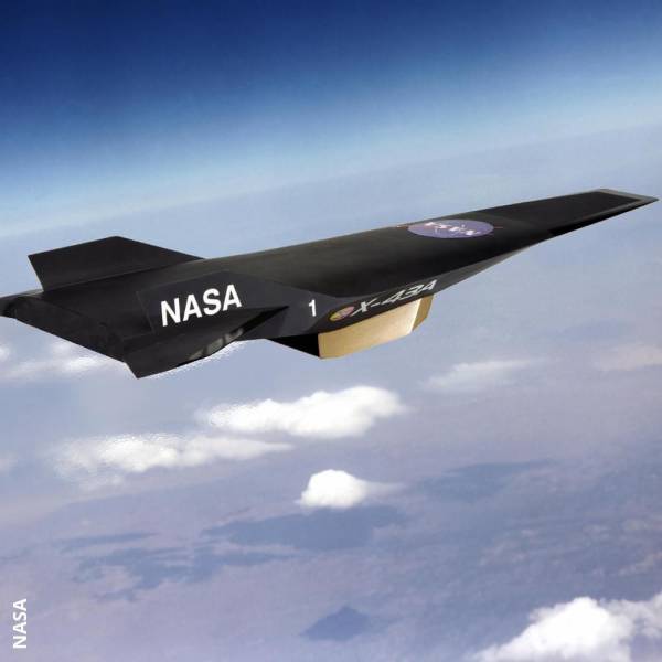 “NASA X-43 holds the fastest aircraft speed record at Mach 9.6”
