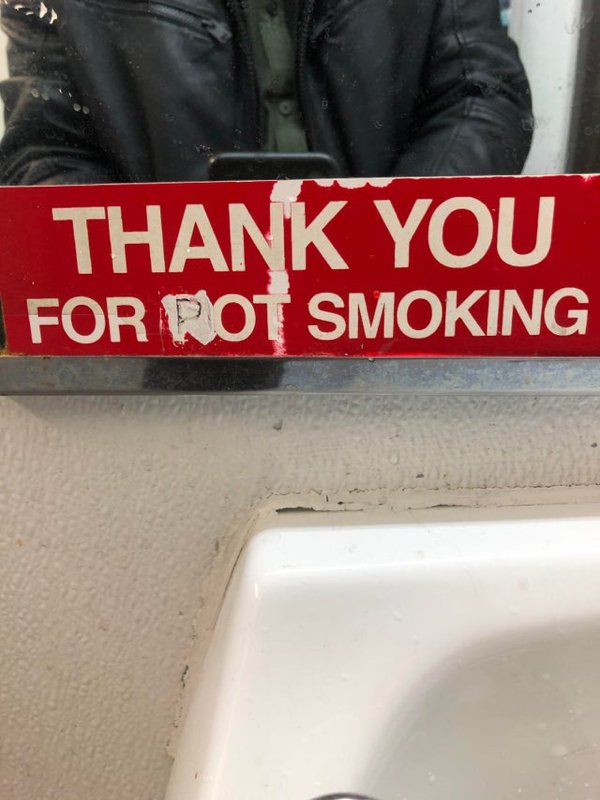 thank you for not smoking - Thank You For Rot Smoking
