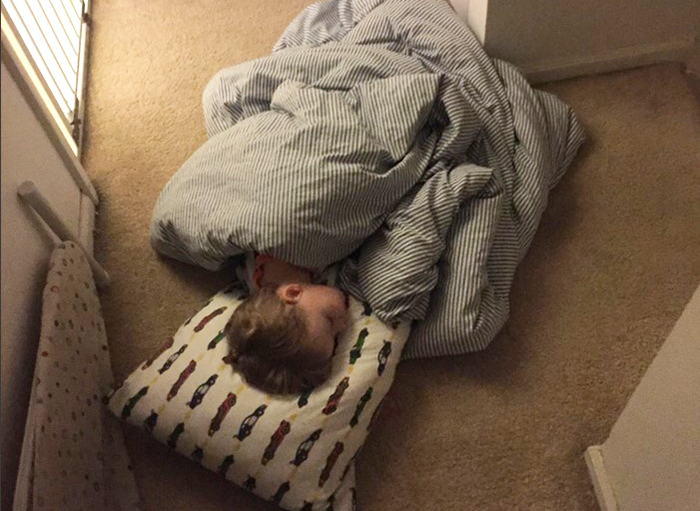 My kids were begging for a pet. I told them if they could keep their rooms clean for six months, they could get one. My youngest proceeded to clean his room, move clothes and a sleeping bag into the hallway, then lock his door so his room couldn't get dirty as he slept in the hallway.