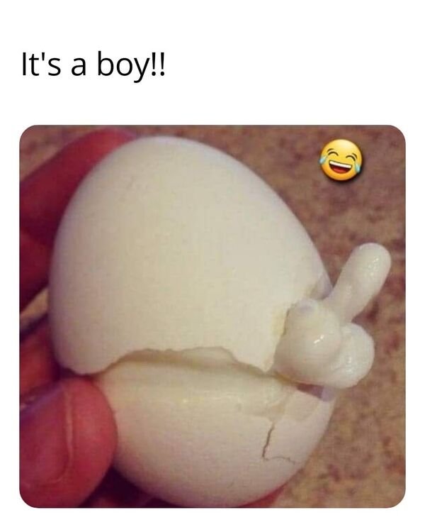 easter egg penis - It's a boy!! C