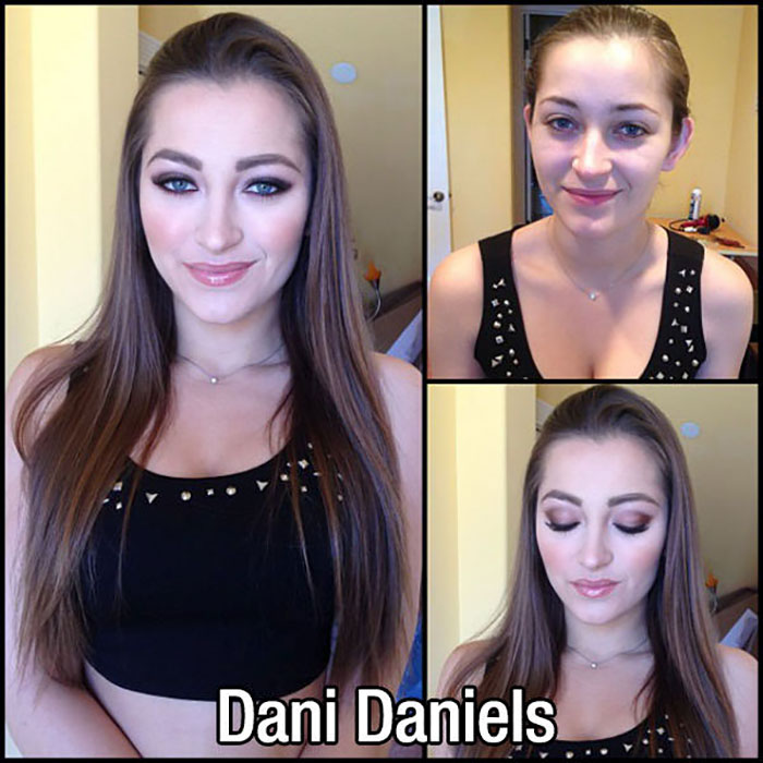 dani daniel makeup - Dani Daniels