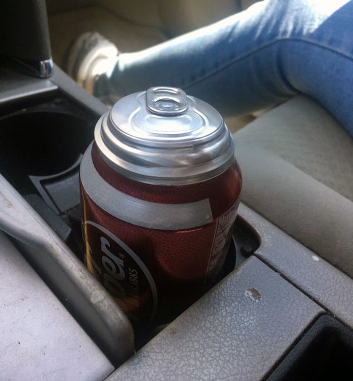 What happens when you leave a soda can in a hot car