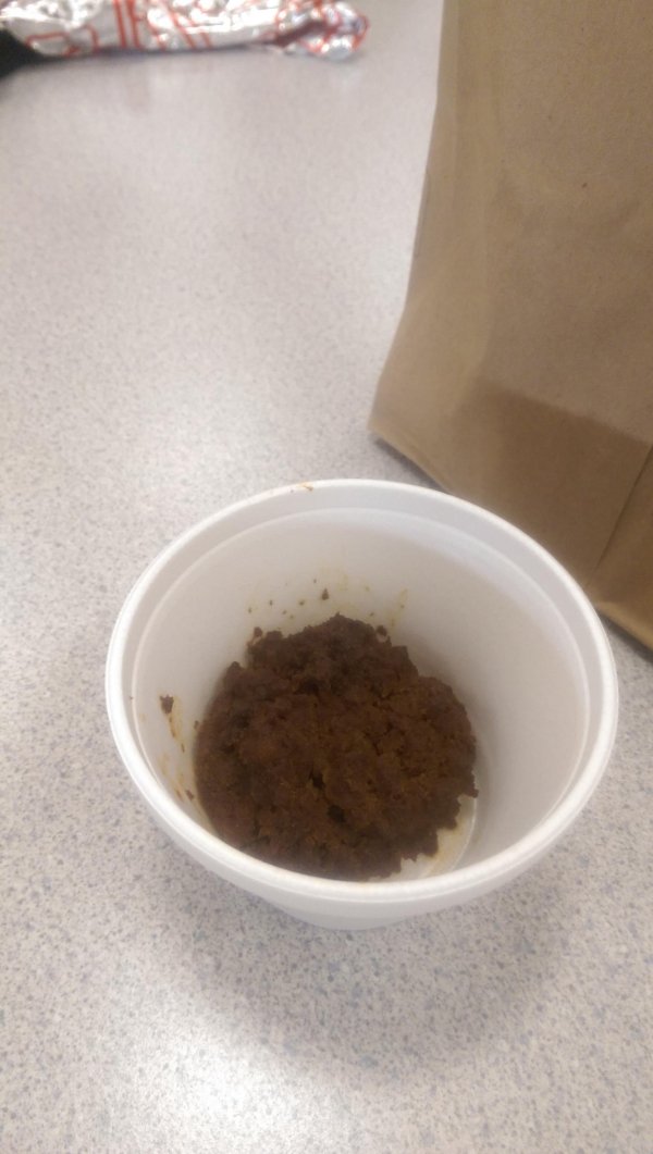 Pretty sure my school just took a shit in a cup and served it to me