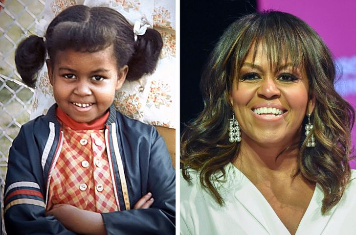 michelle obama as a young girl