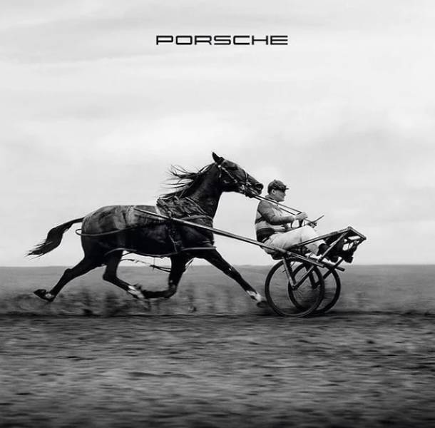 porsche horse cart - Porsche