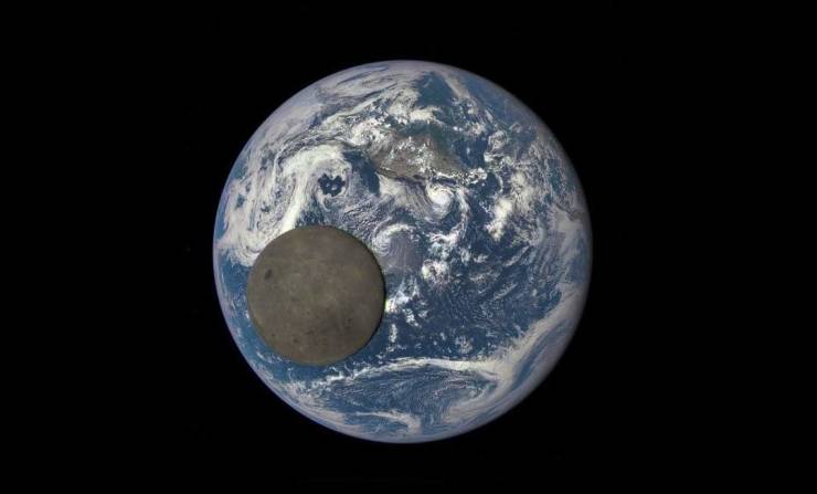 earth view from moon