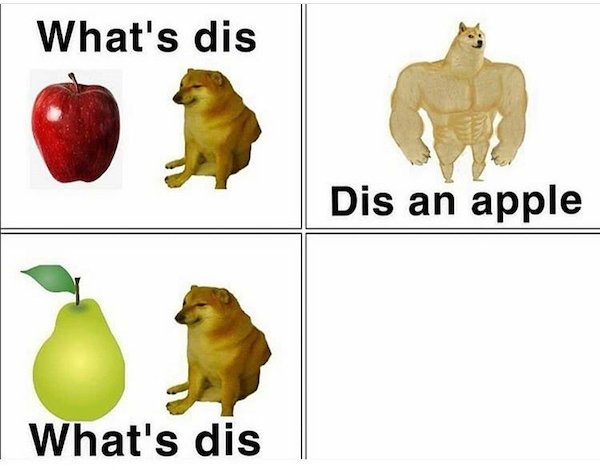 whats dis dis an apple - What's dis Dis an apple What's dis