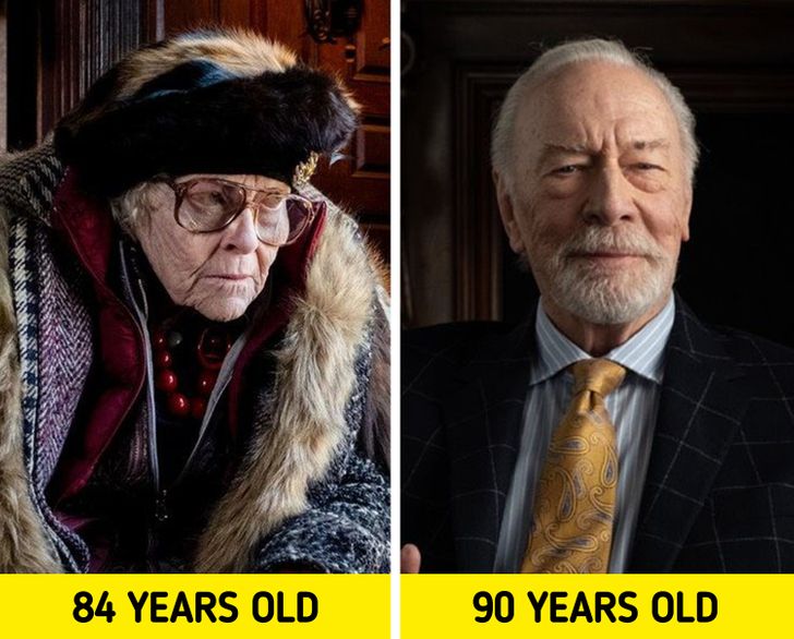 Even though Christopher Plummer’s character didn’t stick around for too long, his mother was present throughout the entire movie. What’s curious is that actress K Callan, who played her, is actually 6 years younger than Plummer himself, who in turn was 90 years old when filming Knives Out.
