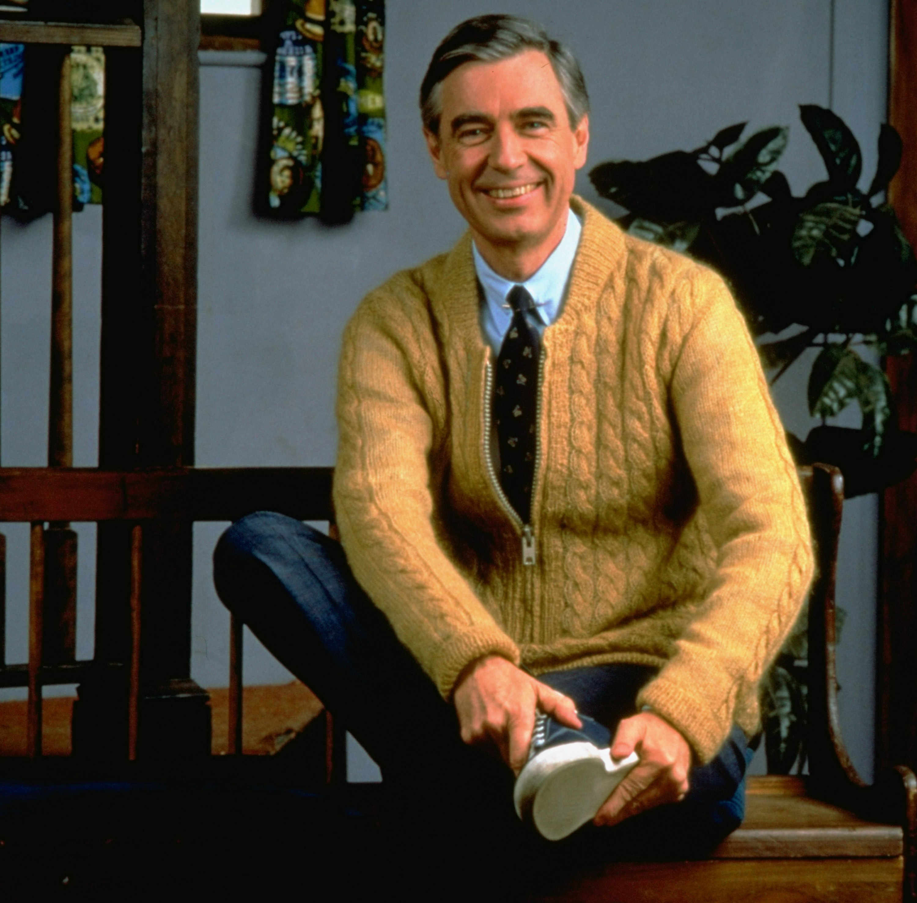 Not me but my dads story. My dad interviewed Mr. Rogers and Mr. Rogers was very nice, but the highlight of the interview was Mr. Rogers saying he was proud of my dad. Great guy