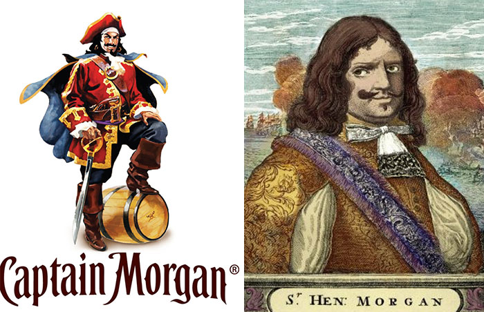 Who is the person behind this popular rum? The mascot appears to be a self-confident man who is probably the king of the seas, but history shows he is not a person you would necessarily like to meet. If we were to believe what history is telling us, the "mascot’s" name was Sir Henry Morgan and he was born in 1635. In contrast to popular belief, he was not even a pirate… technically. To everyone's surprise, he was hired by the British government to sack and raid Spanish cities and ships. If it is true, it is probably best not to toast to that!