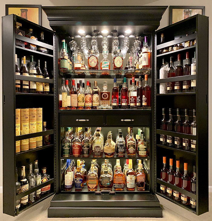 bourbon bar cabinet - Win Stars yor C 1792 co