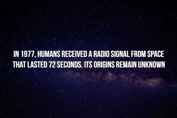 creepy facts - computer - In 1977, Humans Received A Radio Signal From Space That Lasted 72 Seconds. Its Origins Remain Unknown