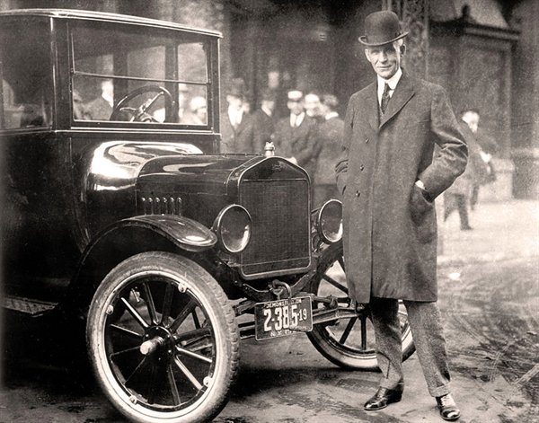 Henry Ford, founder of The Ford Motor Company.