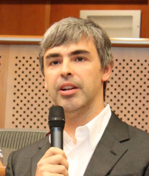 Larry Page, one of two co-founders of Google.