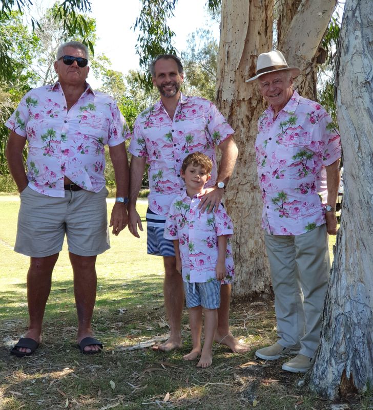 Captured 4 generations of our family in one wonderful photo.