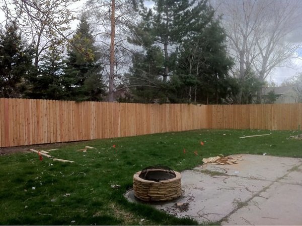 “My wife said that I couldn’t build a fence because I’m not handy.”