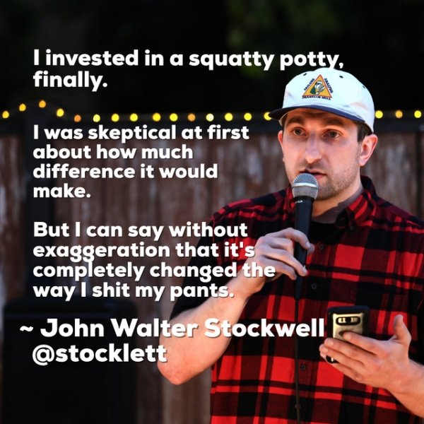 achtung rentner - I invested in a squatty potty, finally. I was skeptical at first about how much difference it would make. But I can say without exaggeration that it's completely changed the way I shit my pants. ~ John Walter Stockwell