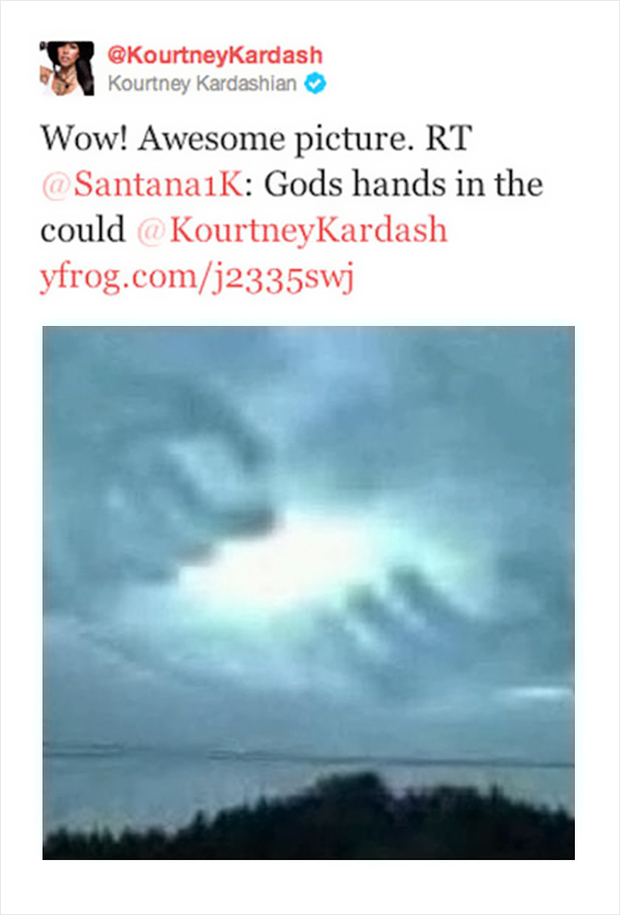 god's hands in the sky - Kardash Kourtney Kardashian Wow! Awesome picture. Rt Santana1K Gods hands in the could Kourtney Kardash yfrog.comj2335swj