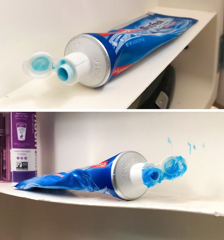 “My toothpaste vs My girlfriend’s toothpaste”