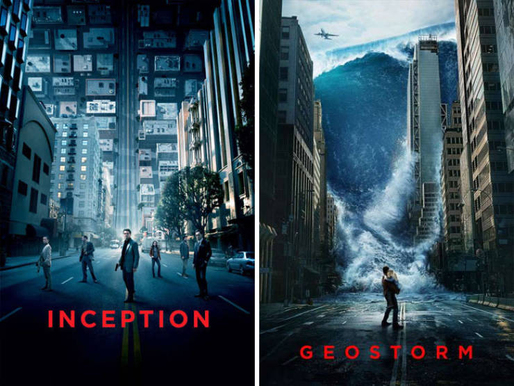 Inception (2010) vs. Geostorm (2017)