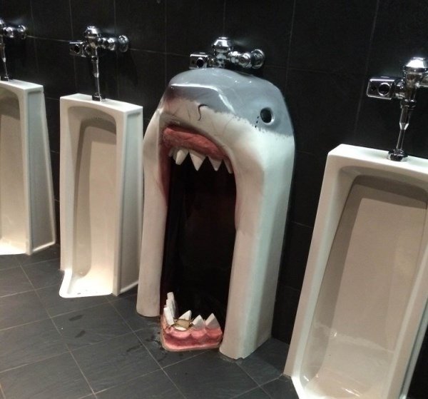coolest urinals