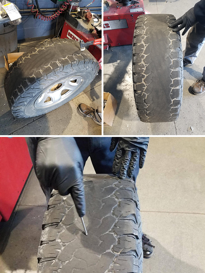 27 Crazy Things That Have Come Into This Guy's Tire Shop.