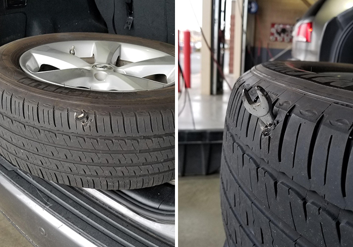 27 Crazy Things That Have Come Into This Guy's Tire Shop.