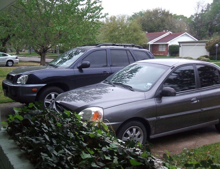 I have a key fob for my car. It’s set up so that if you hit the lock button once, it locks the car. If you hit the same lock button again, it locks it again and honks the horn so you know you’ve locked it for sure. The thing is, I always want to make super sure that it’s locked, but sometimes I come home to my condo super late, and my parking spot is right under someone else’s window. I noticed that if the key fob was farther away from the car when I hit the button twice, the honk was not as loud. So out of consideration, I would always wait till I was halfway up the stairs to do the double lock honk. What a great neighbor I am!

Anyway, after maybe 2+ years of doing this, one time my girlfriend and I were in my condo and I realized I needed something out of my car. So I go down there but when I get there I realize I had forgotten my keys. Well, I had my phone, so I called my girlfriend and asked if she would stick her arm out the window with the key fob and unlock my car. She mistakenly hit the lock button twice and my car honked. Really loudly! Even though she was all the way up on the third floor!

It was only then I realized...the honk was always the same. It only sounded softer when I was farther away...because I was farther away.

I have a master’s degree...