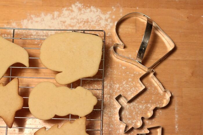 I wanted to make cookies for my mom that spelled "mom" and I ordered one "o" and two "m" cookie cutters