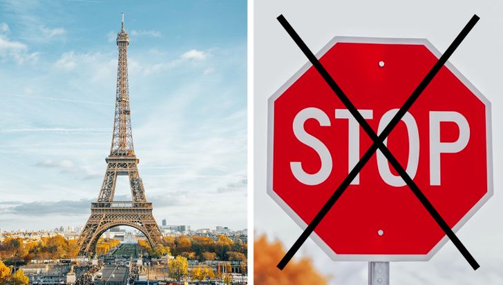 fun facts - no stop signs in paris