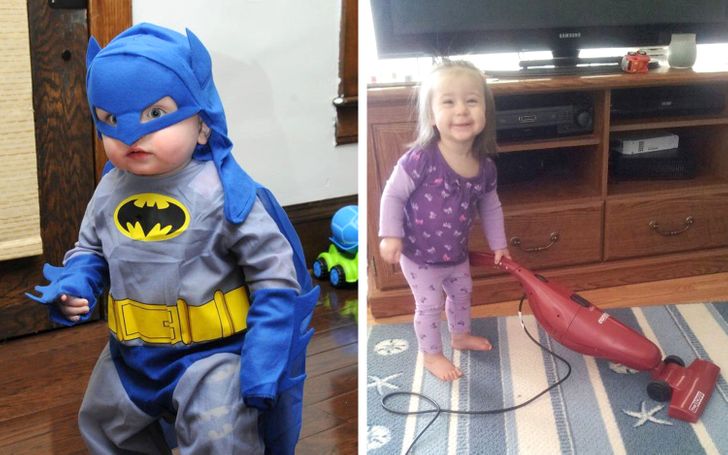 fun facts - kids dressed as superheroes