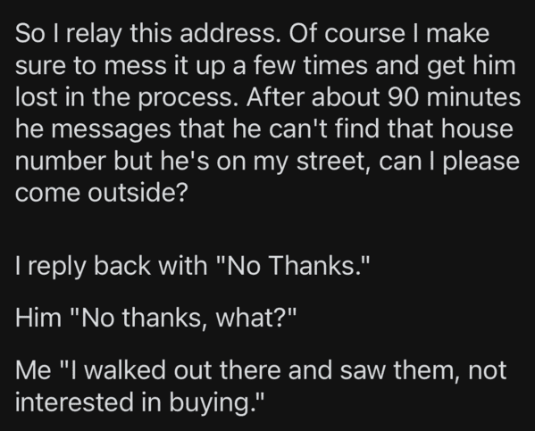 Guy Gets Perfect Revenge on Scammer.