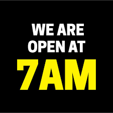 supermercado - We Are Open At 7AM