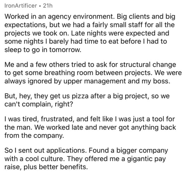 17 Employees Reveal Why They Quit.