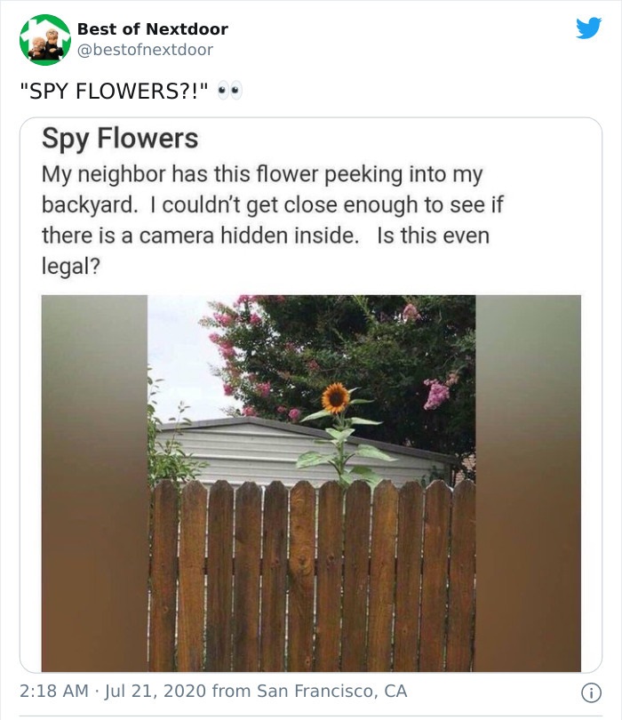 34 Crazy Posts About Next Door Neighbors.