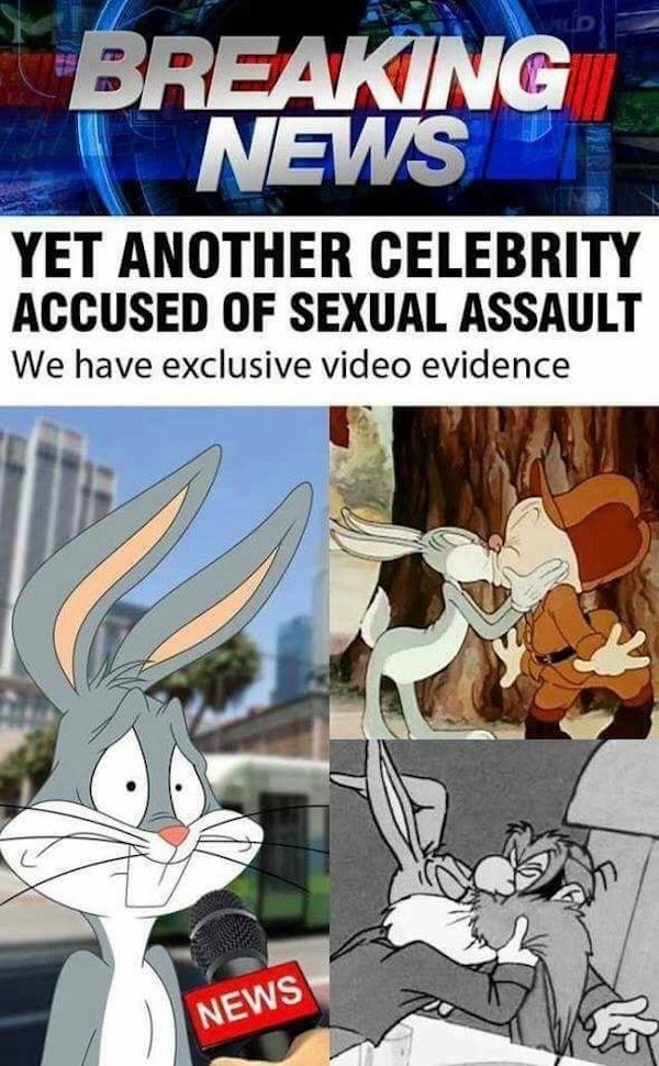 bugs bunny sexual assault - Breaking News Yet Another Celebrity Accused Of Sexual Assault We have exclusive video evidence News