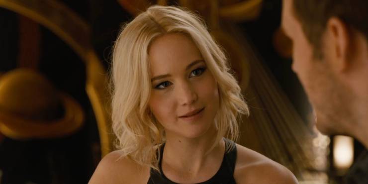 actors and actresses high or drunk during filming - passengers jennifer
