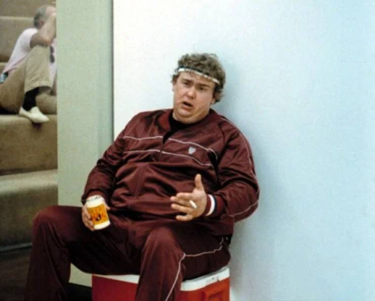 actors and actresses high or drunk during filming - john candy splash racquetball