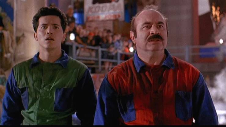 actors and actresses high or drunk during filming - super mario bros movie - Loo