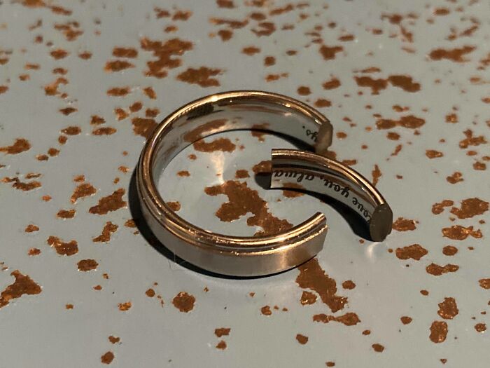 Dropped My Wedding Ring This Morning