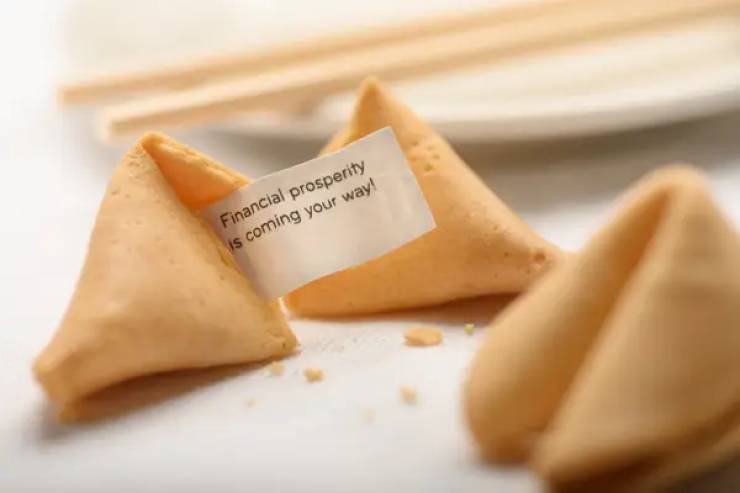 You won't actually find many fortune cookies in mainland China.