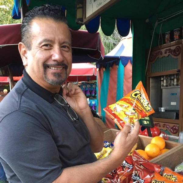 Flamin' Hot Cheetos were invented by a janitor who worked at the Frito-Lay plant.